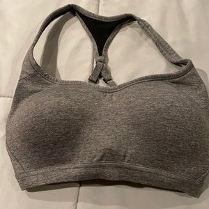 Sweaty Betty gray sports bra 34c